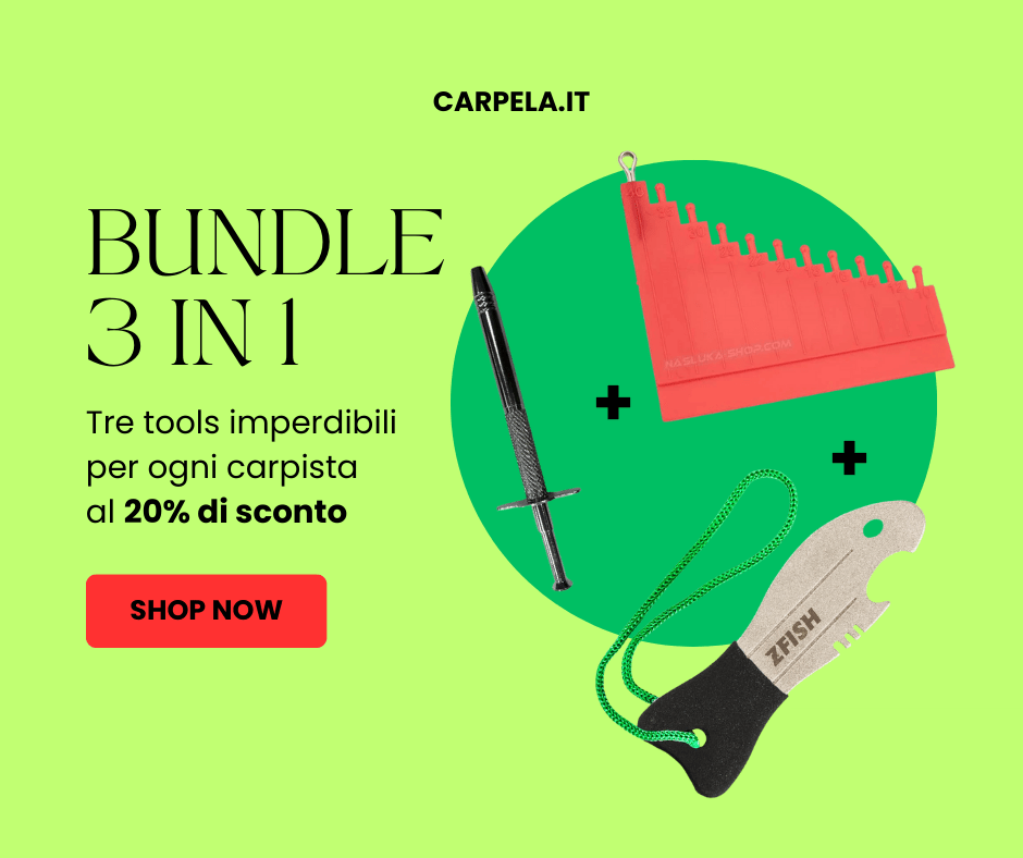 Immagine di 3 Tools Indispensabili, per carpfishing venduto da Carpela
