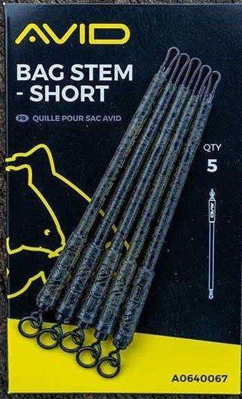 Avid Carp Stem per Bombette con Anello Bag Stem (5 pezzi) - Carpela - minuteria per carpisti