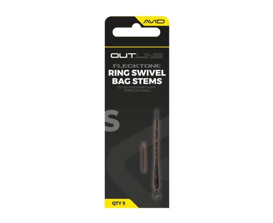 Immagine di Avid Outline FleckTone Short Bag Stem, per carpfishing venduto da Carpela