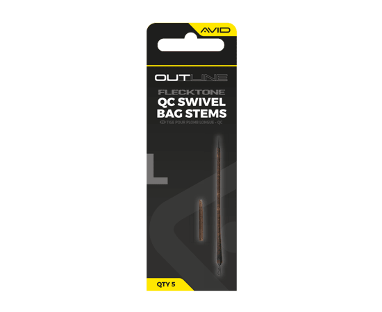 Immagine di Avid Outline FleckTone Short Bag Stem, per carpfishing venduto da Carpela