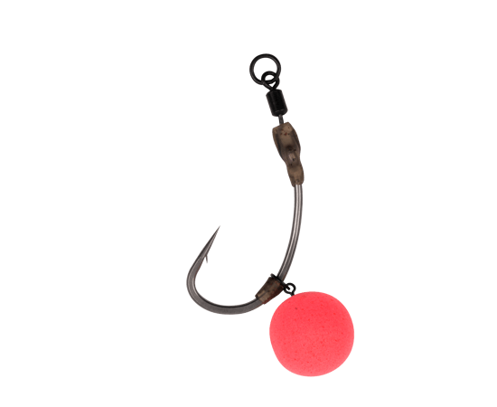 Immagine di Avid Outline Mirco Ringed Hookbait Swivel - Size 19, per carpfishing venduto da Carpela