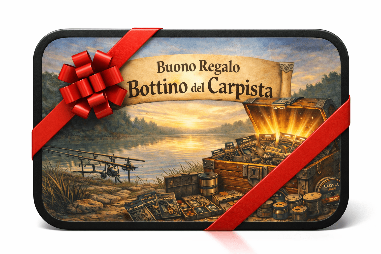 Immagine di Buono Regalo “Bottino del Carpista”, per carpfishing venduto da Carpela