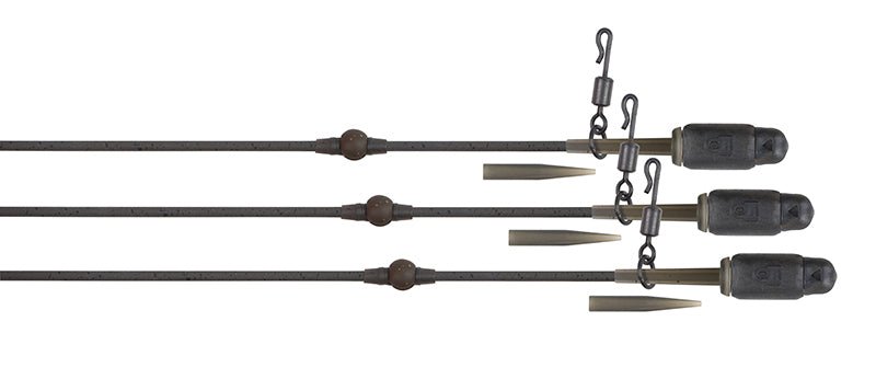 Immagine di Edges Tuff Tungsten Tubing Heli - Clip Rigs 3pcs, per carpfishing venduto da Carpela
