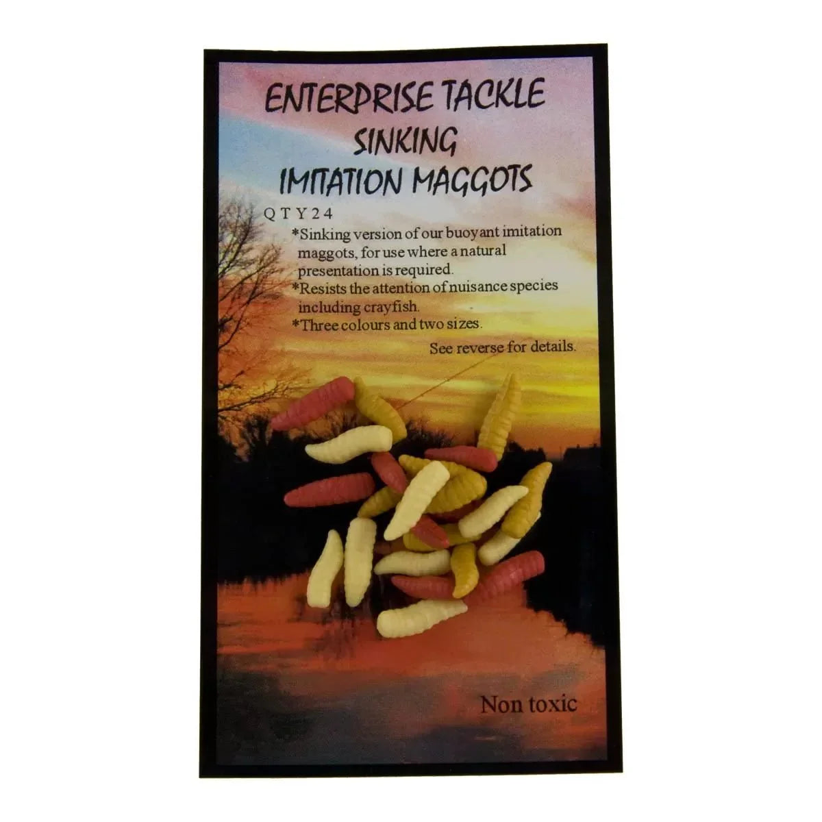 Immagine di Enterprise Tackle Imitation Sinking Maggots, per carpfishing venduto da Carpela