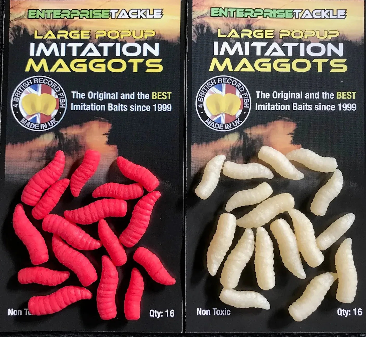 Immagine di Enterprise Tackle Large Imitation Maggots, per carpfishing venduto da Carpela