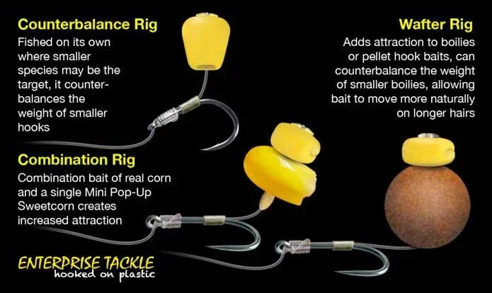 Immagine di Enterprise Tackle Mini Popup Sweetcorn, per carpfishing venduto da Carpela