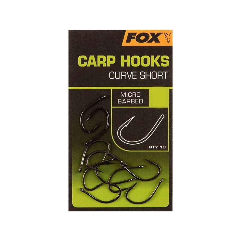 Fox Curve Shank Short Carp Hooks - Carpela - minuteria per carpisti
