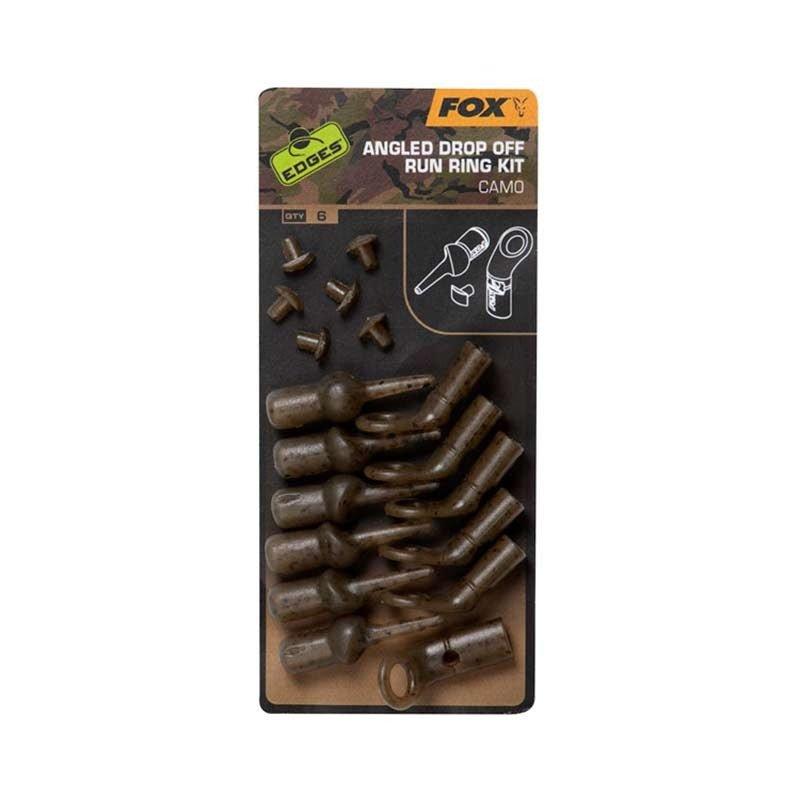 Fox EDGES™ Camo Angled Drop Off Run Ring Kit - Carpela - minuteria per carpisti