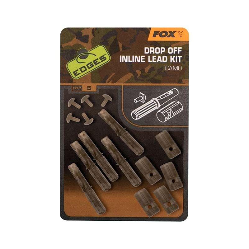 Fox EDGES™ Camo Inline Lead Drop Off Kits - Carpela - minuteria per carpisti