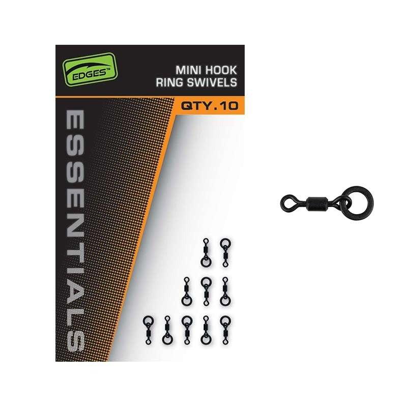 Fox EDGES™ Essentials Mini Hook Ring Swivels - Carpela - minuteria per carpisti