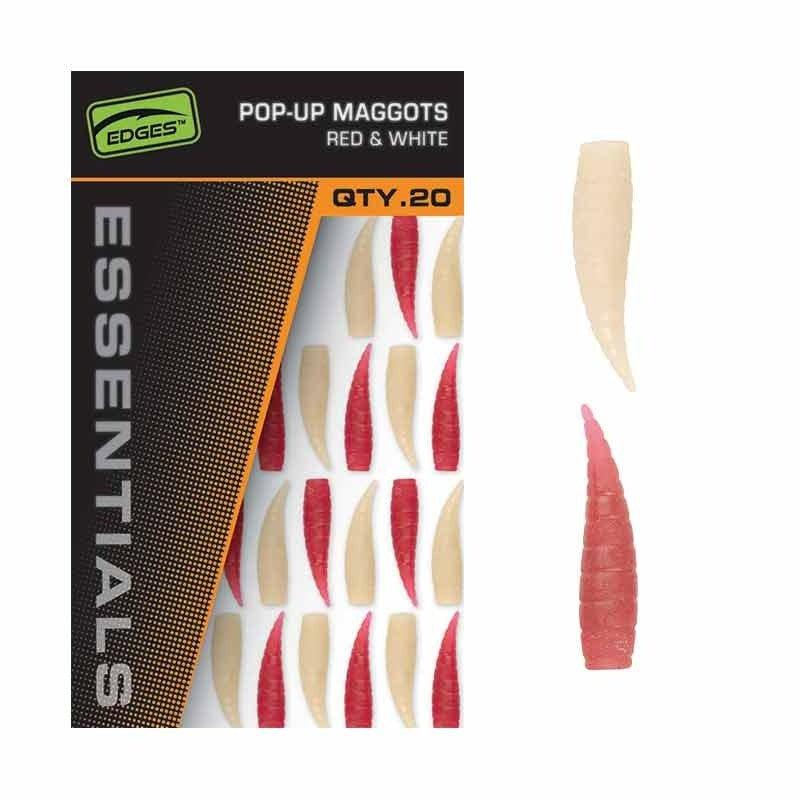 Fox edges™ essentials pop-up maggots - Carpela - minuteria per carpisti
