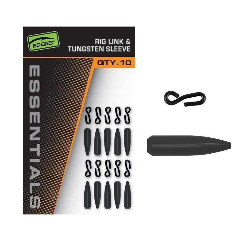 Fox EDGES™ Essentials Rig Link & Tungsten Sleeve - Carpela - minuteria per carpisti