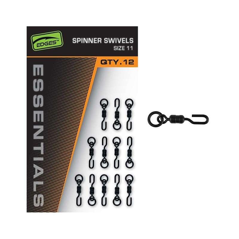 Fox EDGES™ Essentials Spinner Swivels - Size 11 - Carpela - minuteria per carpisti