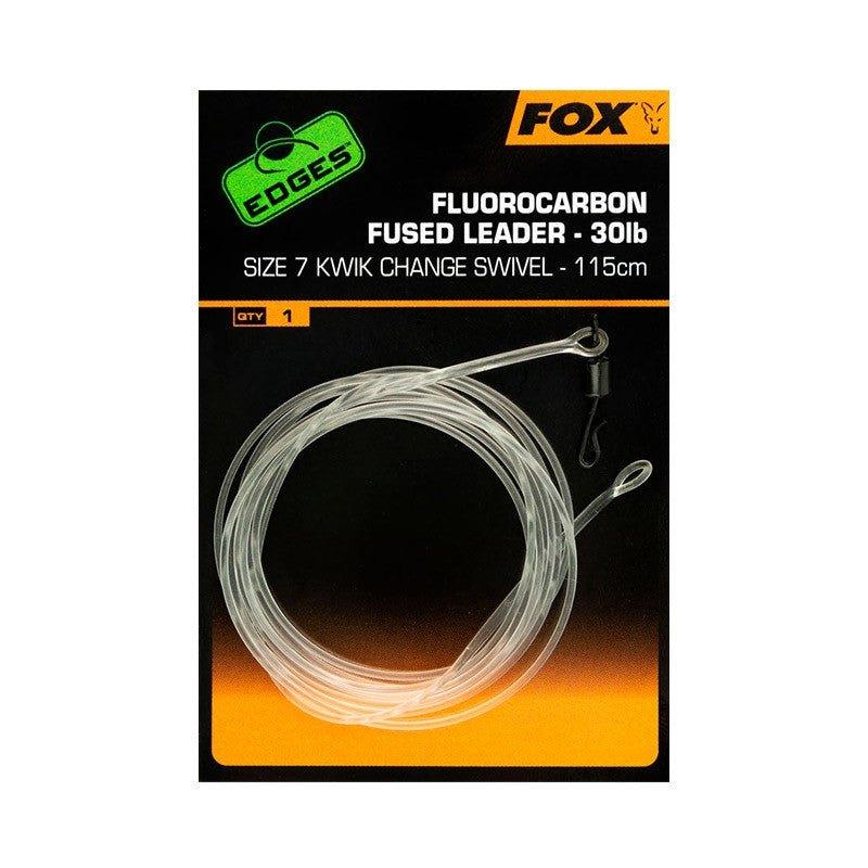 Fox EDGES™ Fluorocarbon Fused Leaders Kwik Change - Carpela - minuteria per carpisti