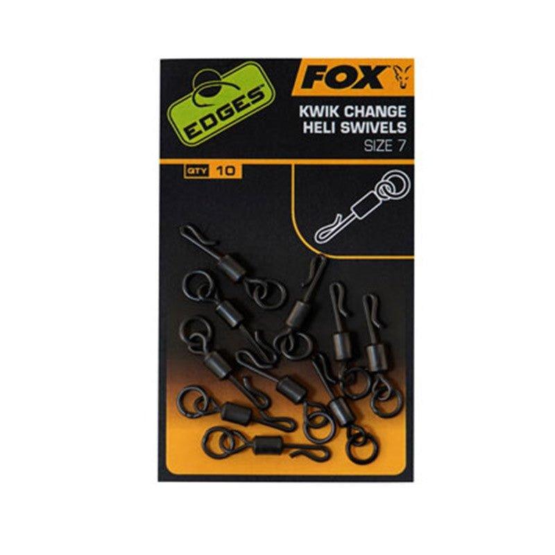 Fox EDGES™ Kwik Change Heli Swivels - Size 7 - Carpela