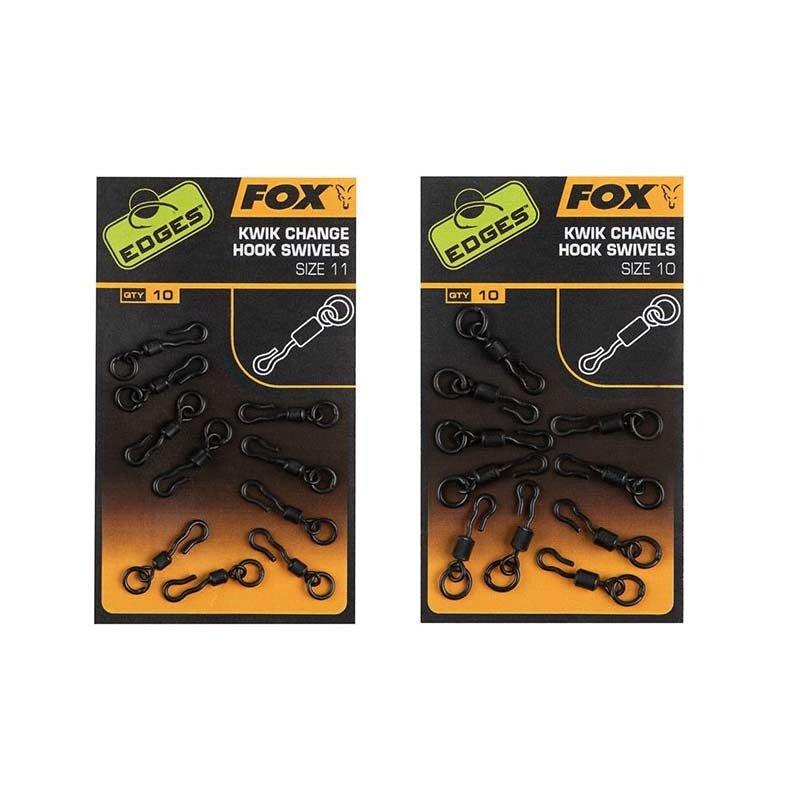 Fox EDGES™ Kwik Change Hook Swivels - Carpela
