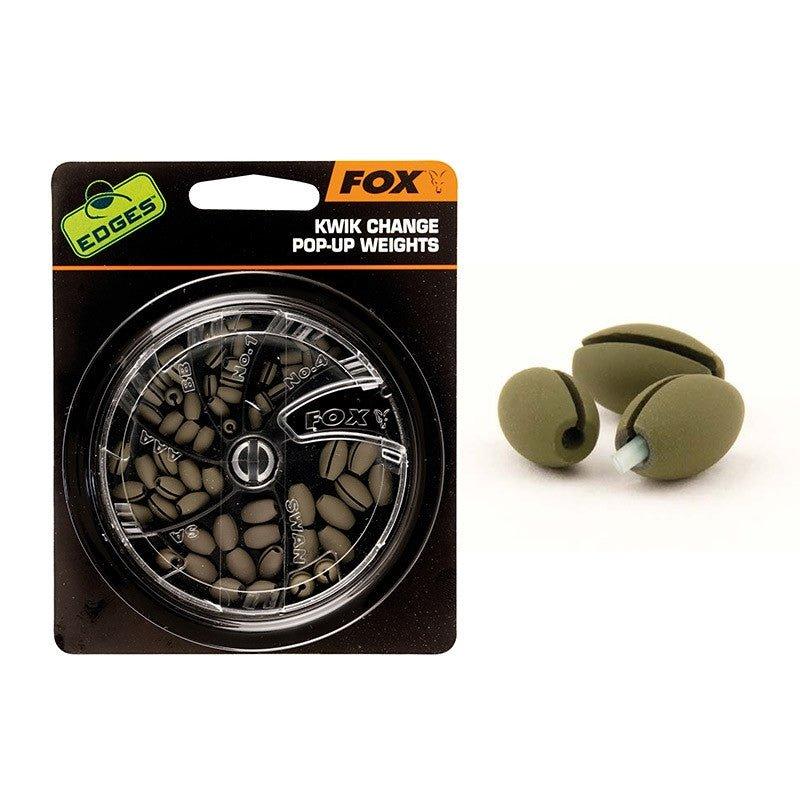 Fox EDGES™ Kwik Change Pop-Up Weights - Carpela - minuteria per carpisti