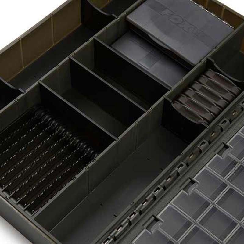 Fox EDGES™ “Loaded” Large Tackle Box - Carpela - minuteria per carpisti