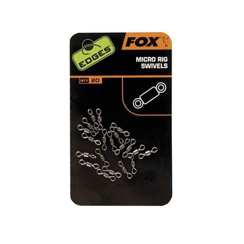 Fox EDGES™ Micro Rig Swivels - Carpela - minuteria per carpisti