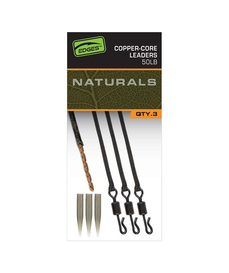 Fox EDGES™ Naturals Copper Core Leaders - Carpela - minuteria per carpisti