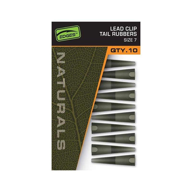 Fox EDGES™ Naturals Lead Clip Tail Rubbers - Size 7 - Carpela