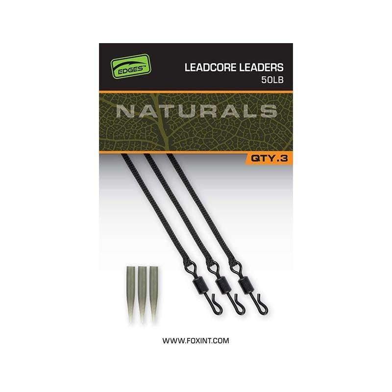 Fox EDGES™ Naturals Leadcore Leaders - Carpela - minuteria per carpisti