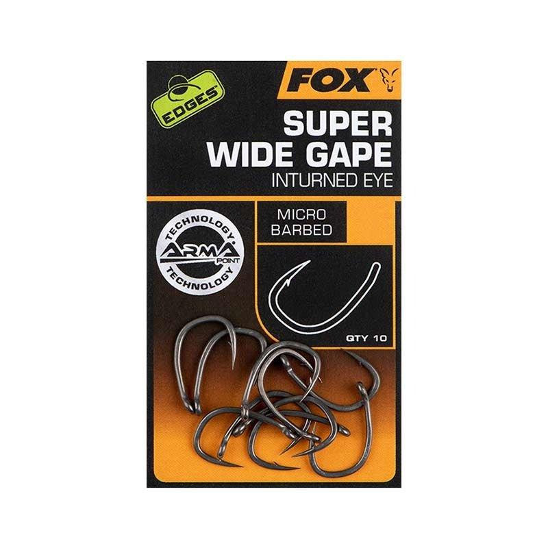 Fox EDGES™ Super Wide Gape (In-Turned Eye) - Carpela - minuteria per carpisti