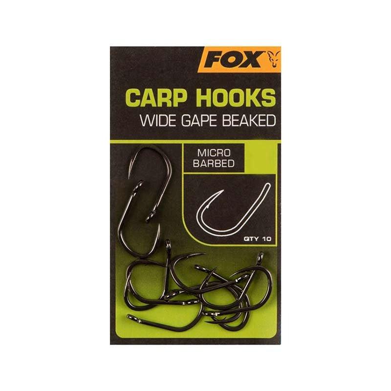 Fox Wide Gape Beaked Carp Hooks - Carpela - minuteria per carpisti