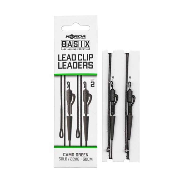 KORDA Basix Lead Clip Leaders - Carpela