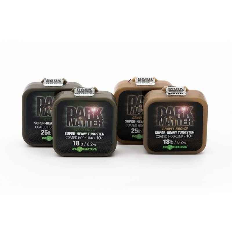 KORDA Dark Matter Tungsten Coated Braid - Carpela - minuteria per carpisti