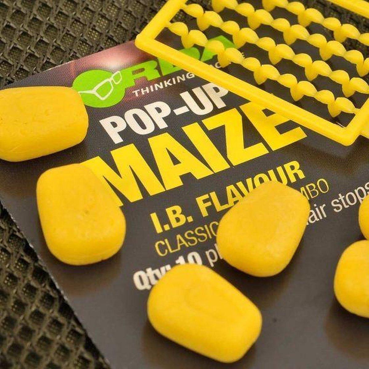Korda Esche Finte Mais Pop-up I.B. - Giallo (Con Hair Stops) - Carpela - minuteria per carpisti