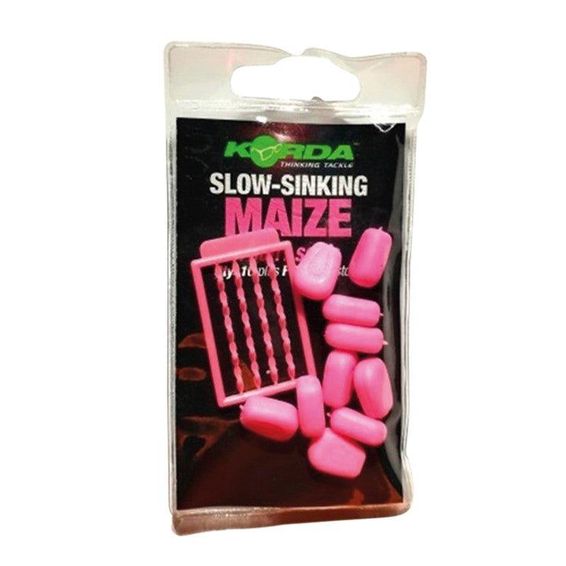 Korda Esche Finte Mais Slow Sinking Fruity Squid - Rosa (con Hair Stops) - Carpela - minuteria per carpisti