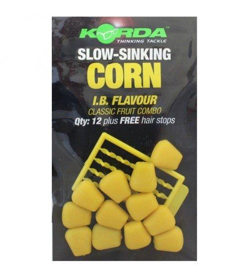 Korda Esche Finte Mais Slow Sinking IB - Giallo (Con Hair Stops) - Carpela - minuteria per carpisti