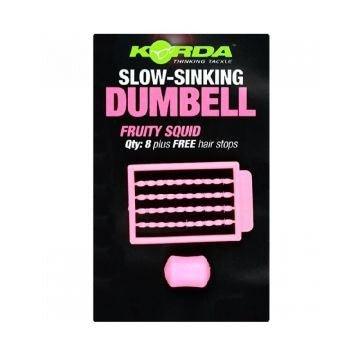 Korda Esche Finte Slow Sinking Dumbell Fruity Squid - Carpela - minuteria per carpisti