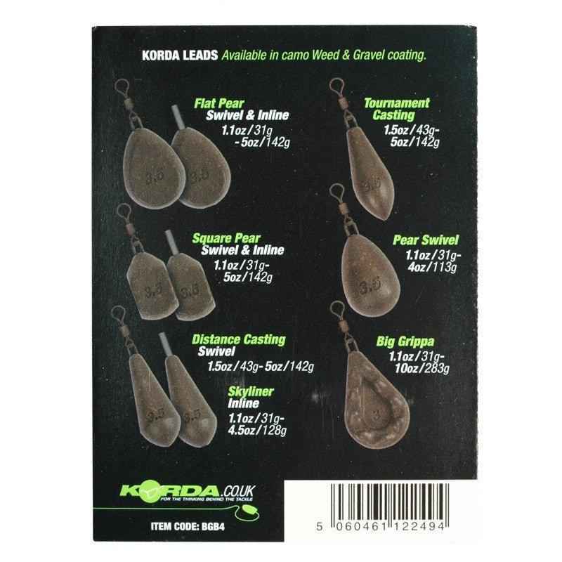 Korda Flat Pear (2 pcs) - Carpela - minuteria per carpisti