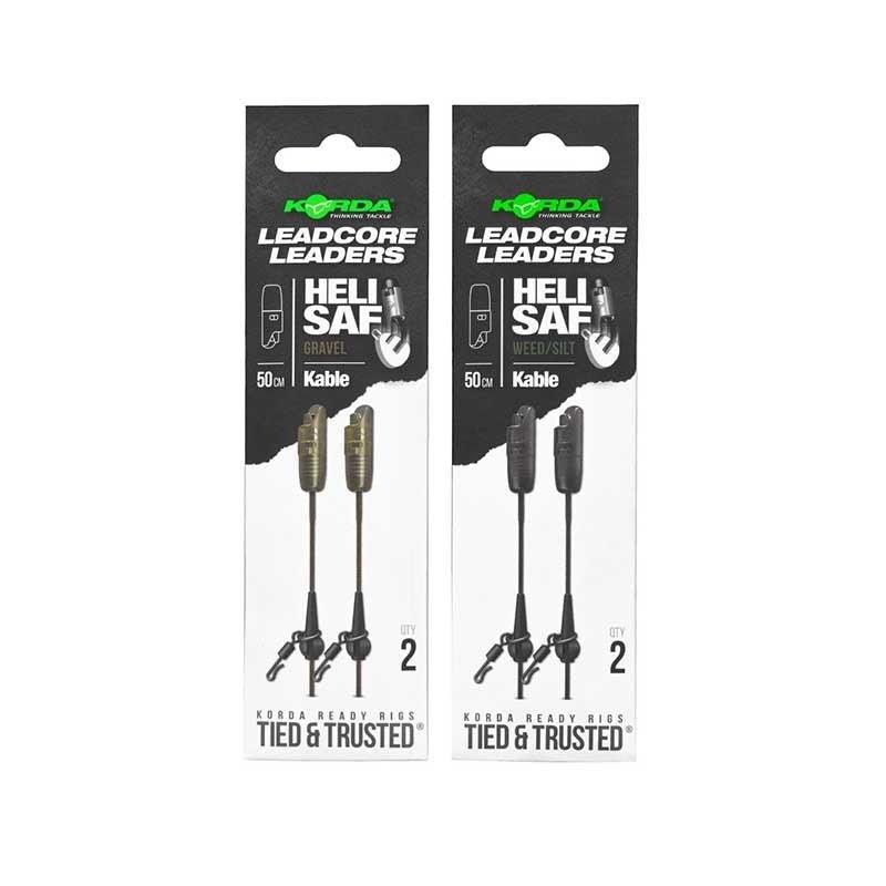 KORDA Kable Leadcore Leader Heli Safe - Carpela