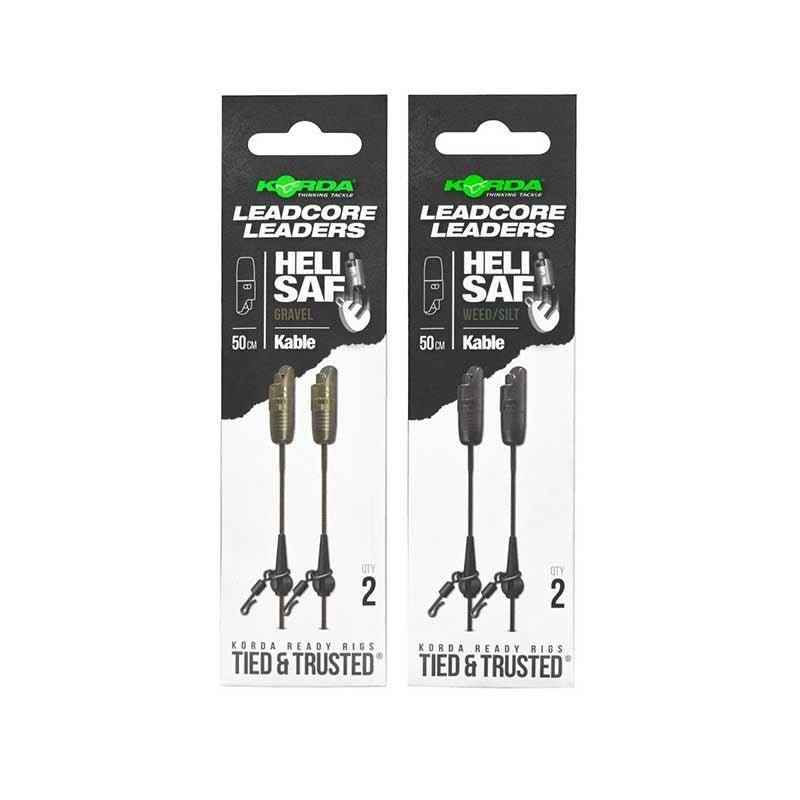 KORDA Kable Leadcore Leader Heli Safe - Carpela - minuteria per carpisti