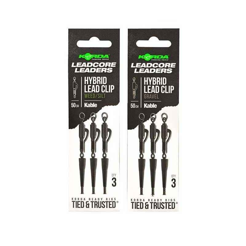 KORDA Kable Leadcore Leader Hybrid Lead Clip - Carpela - minuteria per carpisti