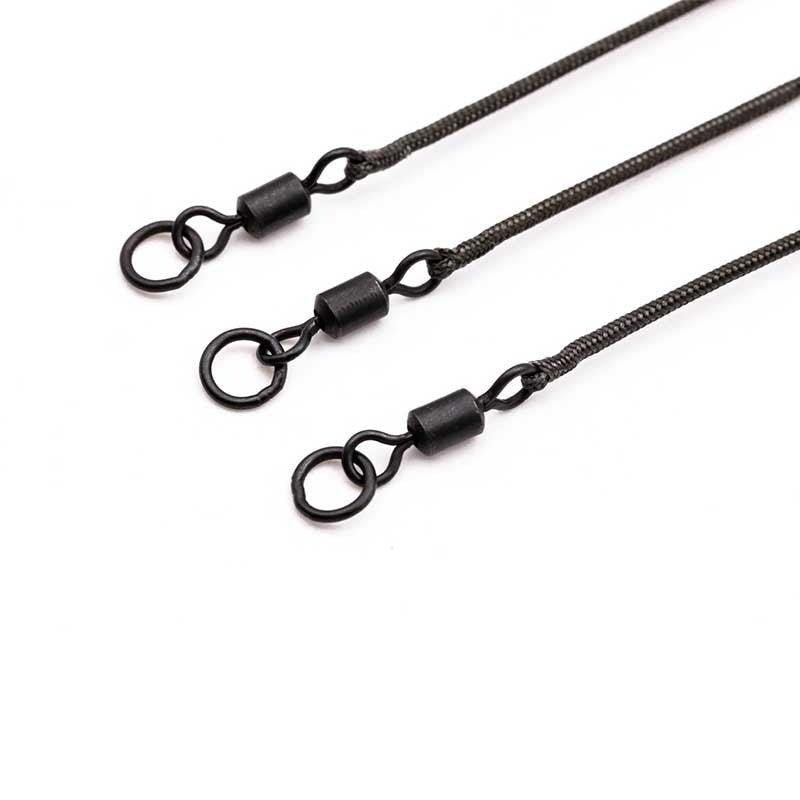 KORDA Kable Leadcore Leader Ring Swivel - Carpela - minuteria per carpisti