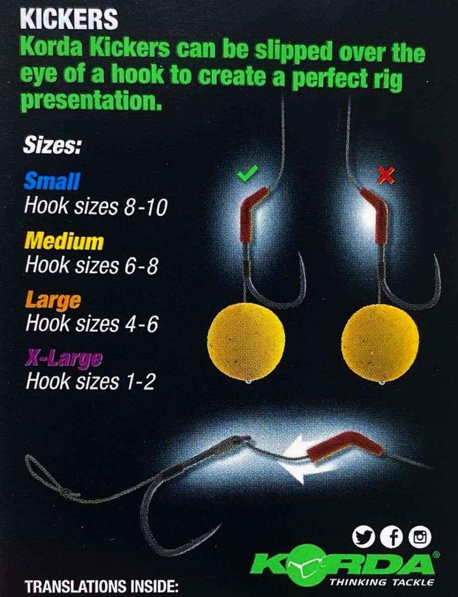 KORDA Kickers Bloodworm - Carpela - minuteria per carpisti