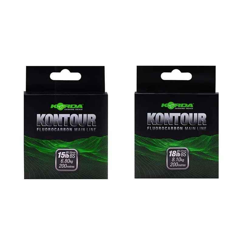 KORDA Kontour Soft Fluorocarbon 200mt - Carpela - minuteria per carpisti