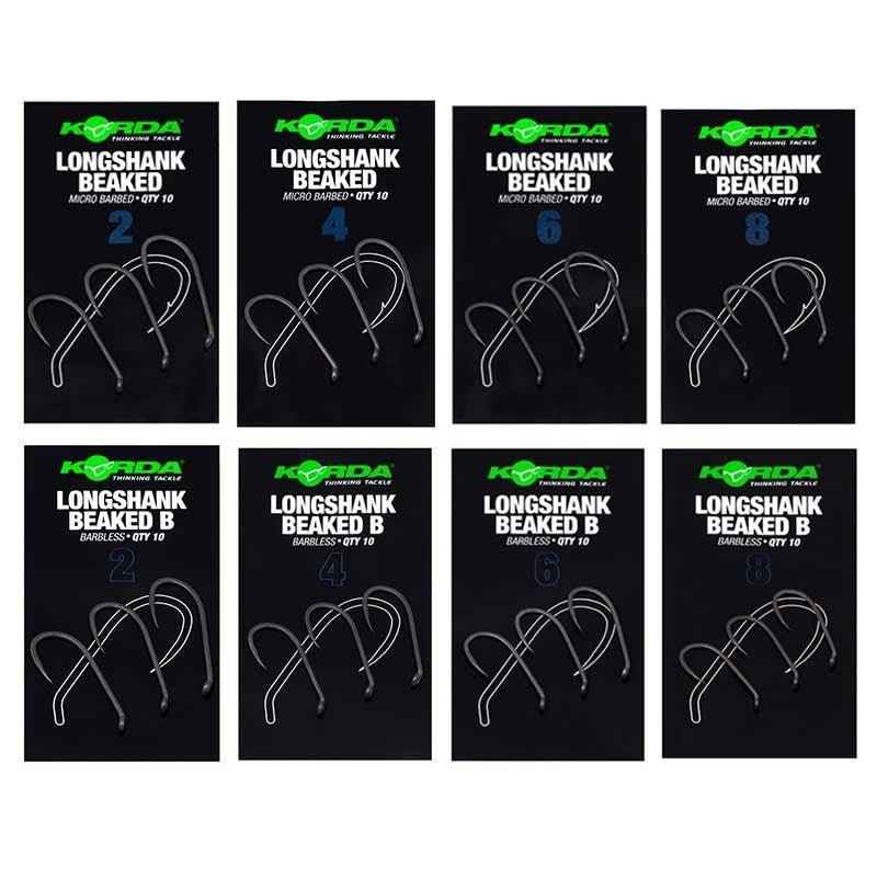 KORDA Long shank Beaked - Carpela - minuteria per carpisti
