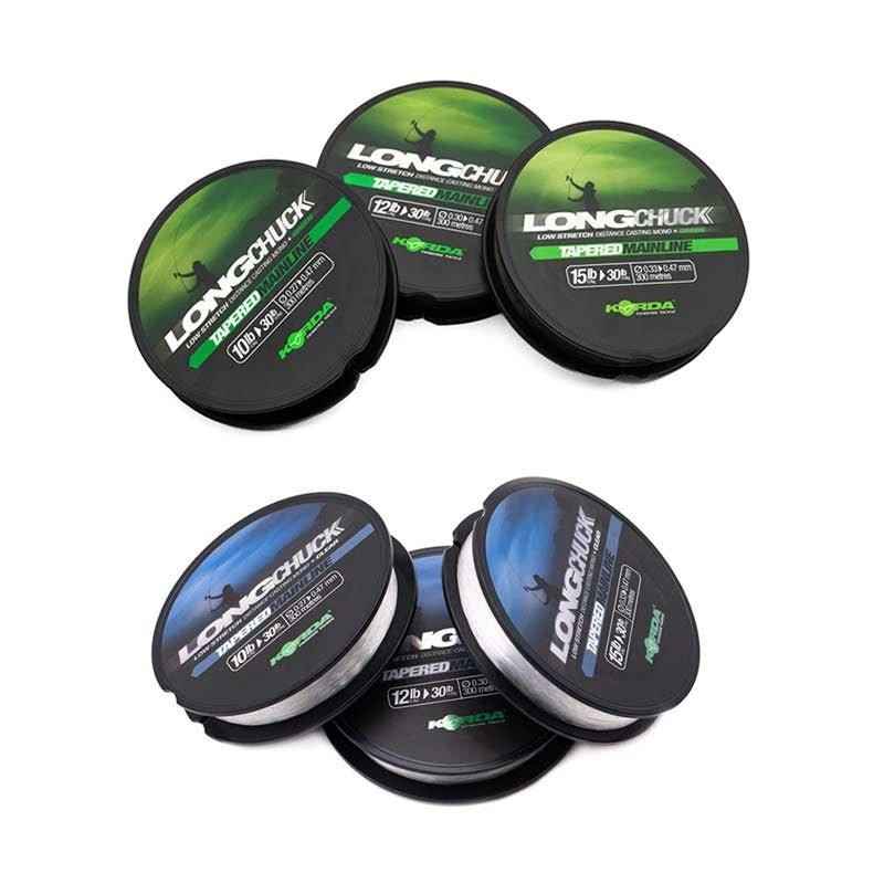 KORDA LongChuck Tapered Mainline 300 metri - Carpela - minuteria per carpisti