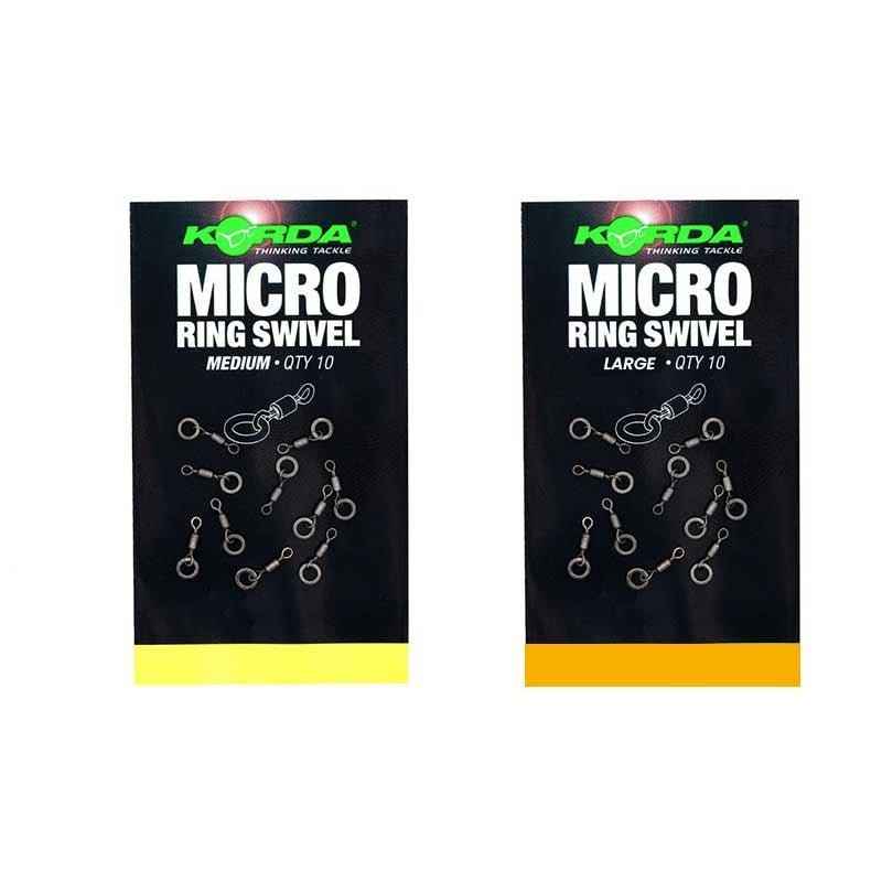 KORDA Micro Rig Ring Swivel - Carpela - minuteria per carpisti