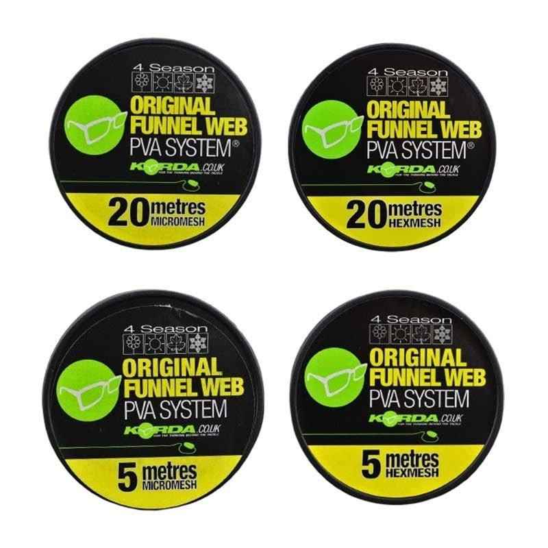 KORDA Original Funnel Web Refill - Carpela - minuteria per carpisti