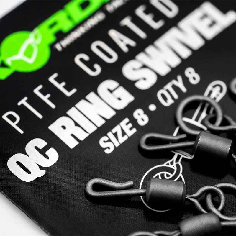 KORDA PTFE QC Ring Swivel - Carpela - minuteria per carpisti