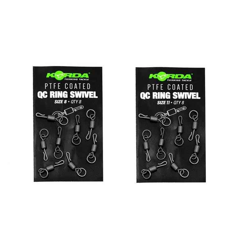 KORDA PTFE QC Ring Swivel - Carpela - minuteria per carpisti