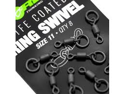 Immagine di KORDA PTFE Ring Swivel, per carpfishing venduto da Carpela