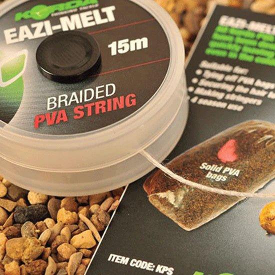 KORDA PVA Braided String 15m Spool - Carpela - minuteria per carpisti