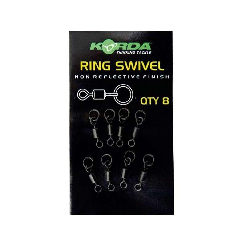 KORDA Ring Swivels (8 pcs) - Carpela